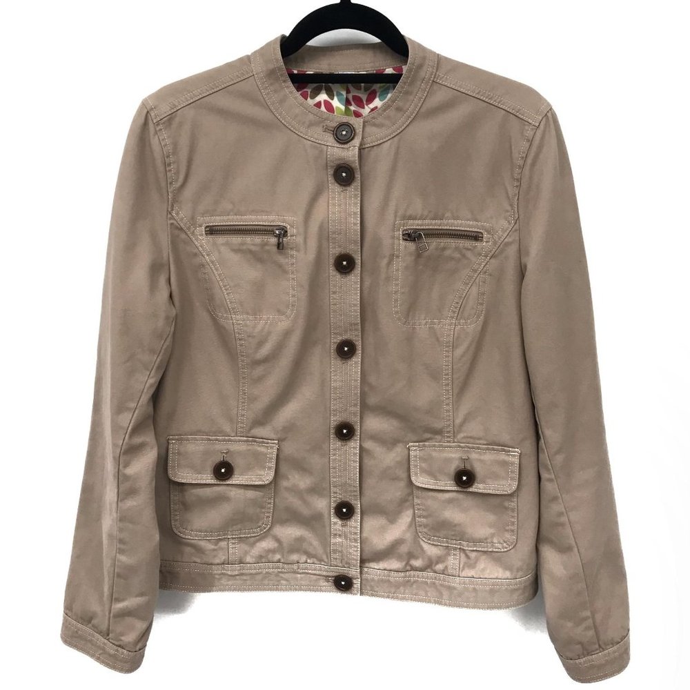 Boden Button Front Jacket
